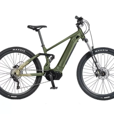 Премиум-велосипед Ebike Fat 26 x 4,0 дюйма, 14,5/17,5 Ач, аккумулятор с двойной подвеской, электрическая рама MTB 27,5 MTB со средним приводом для электровелосипеда